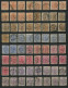 SAMMLUNGEN 12-19 O, 1875/82, Interessante, Fast Nur Gestempelte Partie Von 136 Werten Der Wappen - Ausgabe In Nuancen, D - Used Stamps