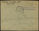 FRANKREICH FELDPOST 1938, Violetter Absenderstempel Le Capitaine R. Courtin, Con La 4 D Du 6 G.A.A. Auf Briefvorderseite - WW II