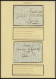 SAMMLUNGEN 1792-1860, Interessante Sammlung Von 23 Verschiedenen Belegen, Sauber Beschriftet Im Album - Collections