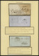 Delcampe - SAMMLUNGEN 1792-1860, Interessante Sammlung Von 23 Verschiedenen Belegen, Sauber Beschriftet Im Album - Verzamelingen