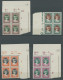 LUXEMBURG 213-17 VB , 1929, Kinderhilfe, Randviererblocks, Postfrisch, Pracht, Mi. 120.- - Sonstige & Ohne Zuordnung