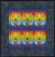RUSSLAND 689,776/7KB , 1998/9, Menatep-Bank Und Neuajhr, 3 Kleinbogen, Pracht, Mi. 130.- - Autres & Non Classés
