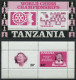 TANSANIA , 1985-87, 8 Verschiedene Komplette Ausgaben In Kleinbogen Mit Den Dazugehörigen Blocks, Pracht, Mi. 135.- - Tanzanie (1964-...)