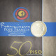 Monnaie, Philippines, 50 Piso, 2015, Manila, Pope Francis's Visit To The - Philippinen