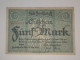 Allemagne, 5 Mark 1919, Stadt Frankfurt - Sin Clasificación
