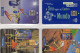 Sortiment 4x TK O Telecartes 12€ Lotto Sammlung Telefon-Karten Portugal Telecom Topics TC Phonecards Of Telecomcards - Lots - Collections
