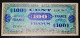 FRANCE- 100 FRANCS 1944/ 1945. - 1945 Verso Francés