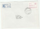 1987 Registered SOUTH AFRICA  R 00.79 FRAMA ATM Label  Stamps COVER  Bloemfontein To Pretoria - Storia Postale