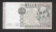 Italia - Banconota Non Circolata FdS UNC Da 1000 Lire " Marco Polo" Lettera D P-109a - 1985 #19 - 1000 Lire