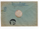 1934. KINGDOM OF YUGOSLAVIA,SERBIA,KOSOVO,DJAKOVICA CUSTOMS OFFICE,OFFICIALS,RECORDED COVER TO BELGRADE - Dienstmarken
