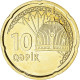 Monnaie, Azerbaïdjan, 10 Qapik, 2021, SPL, Acier Plaqué Laiton - Azerbaiyán