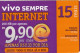 PREPAID PHONE CARD BRASILE (PK1635 - Brésil