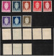 NORWAY NORGE NORWEGEN NORVÈGE 1955 1956 DIENSTMARKEN OFF.SAK.  MH(*) MI D68 -70 73-75 78 79 SC O65-67 70-72 75 76 WAPPEN - Dienstzegels