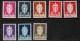 NORWAY NORGE NORWEGEN NORVÈGE 1955 1956 DIENSTMARKEN OFF.SAK.  MH(*) MI D68 -70 73-75 78 79 SC O65-67 70-72 75 76 WAPPEN - Dienstzegels