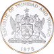 Monnaie, Trinité-et-Tobago, 10 Dollars, 1978, Franklin Mint, BE, FDC, Argent - Trinité & Tobago