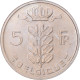 Monnaie, Belgique, 5 Francs, 5 Frank, 1977, SPL, Cupro-nickel, KM:134.1 - 5 Francs