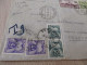 Lettre Egypte 1946 Par Avion Alexandrie Pour Uzerche 2 TP Anciens Taxée T9 Francs - Covers & Documents