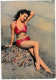 ITALY ITALIA CARTOLINA VIAGGIATA NEL GIORNO 08/05/1952  -  RAGAZZA PIN UPS IN COSTUME - Pin-Ups