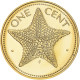 Monnaie, Bahamas, Elizabeth II, Cent, 1974, Franklin Mint, U.S.A., BE, SPL - Bahama's
