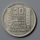 20 Francs 1937 Turin Argent En Etat Superbe ,rare - 20 Francs