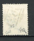 H-K  Yv. N° 40 ; SG N° 37 Fil CA (o)  10c Vert  Victoria  Cote  2,5 Euro BE   2 Scans - Used Stamps