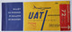 Billet D'avion UAT Dakar/Bordeaux- Paris/Dakar 1963 - Billetes