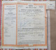 55 NIXEVILLE Obligations Communales CREDIT FONCIER DE FRANCE 3 % 1879 - Banque & Assurance