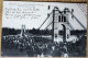 Jons Inauguration Du Pont - Niévroz, Près De Montluel. Arrivée Du Cortège Officiel -Très Animée, Oblitéré En Mai 1905 - Other & Unclassified