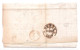 Portugal, 1857, # 12, Lisboa-Porto, Corte Desinfecção - Cartas & Documentos