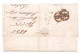 Portugal, 1857, # 12, Lisboa-Porto, Corte Desinfecção - Covers & Documents