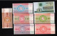 7 Pcs Different  Belarus 1(2000)-5-10-25-50-50-100 Rubles 1992 Unc - Belarus