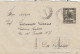 LETTERA 1937 LIBIA C.50 TIMBRO PIROSCAFO POSTALE ITALIANO ARRIVO LA SPEZIA (RY4309 - Libya