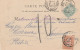 CARTOLINA POSTALE DA FRANCIA CON SEGNATASSE C.10 TIMBRO NICE 1903 (RY5239 - Strafport