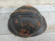 Ancien Casque Adrian Poilu Guerre 14-18 WW1 - Casques & Coiffures