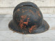 Delcampe - Ancien Casque Adrian Poilu Guerre 14-18 WW1 - Casques & Coiffures