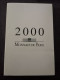 Delcampe - VIDE EMPTY / COFFRET VIDE BE FRANCS 2000 FRANCE / SANS PIECE SANS CERTIFICAT - BU, BE & Estuches