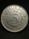 5 DEUTSCHE MARK ARGENT 1951 G KARLSRUHE ALLEMAGNE / GERMANY SILVER - 5 Marcos