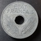 Monnaie France - 1943 - 20 Centimes Etat Français Zinc, Type 20, Lourde - 20 Centimes