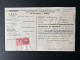 1944 Comité Auteurs éditeurs Musique Carte Membre Timbre Fiscal Revenue Stamp Musik Music Paris La Baule Jean Sourisse - Music