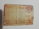 P38 Biglietto Abbonamento Pagamento Rateale 1915 Bagheria Palermo Completo Raro - Europe