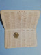 P135 Calendarietto Semestrino Religioso 1939 USA 1937 - Formato Piccolo : 1921-40
