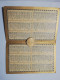 P141 Calendarietto Semestrino 1933 Operette LO ZAREVICH - Kleinformat : 1921-40