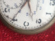 Delcampe - Montre Gousset Suisse Sté Des Gds Chronomètre-Cadran émail Sans Aiguille Trotteuse-mécanisme H.S à Réparer-vitre Intacte - Watches: Bracket