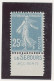 BANDE PUB -N°140 TYPE II   -N**  -PUB LE SECOURS -MAURY N°24 - Unused Stamps
