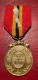 Bélgica Medalla Conmemorativa Leopoldo II 1865-1909 - Andere & Zonder Classificatie