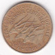 Cameroun, Afrique Equatoriale , 10 FRANCS 1969, Bronze Nickel Aluminium. KM# 2a - Cameroun