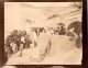 Mesnil Val - 2 Photos Anciennes Albuminées - Inauguration Du Casino Sur La Plage ? - Fête - Format 9x11 Cm - Mesnil-Val