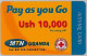 PREPAID PHONE CARD-UGANDA (E46.5.4 - Uganda