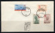 1954 TURKEY RED CRESCENT SOCIETY CENTENARY OF THE VISIT OF FLORENCE NIGHTINGALE FDC - FDC