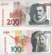SLOVENIE - 10,20,50,100 Et 200 Tolarjev 1992 - Slovénie